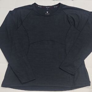 Spyder Men's Dark Gray Long Sleeve Shirt